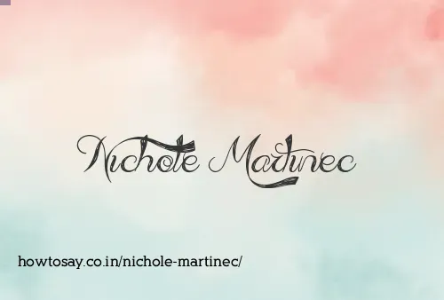 Nichole Martinec
