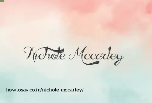 Nichole Mccarley