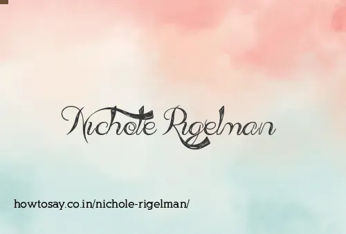 Nichole Rigelman