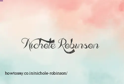 Nichole Robinson