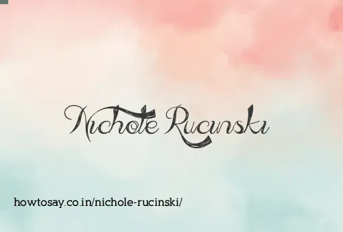 Nichole Rucinski