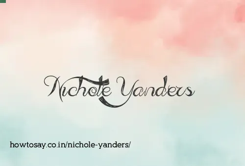 Nichole Yanders