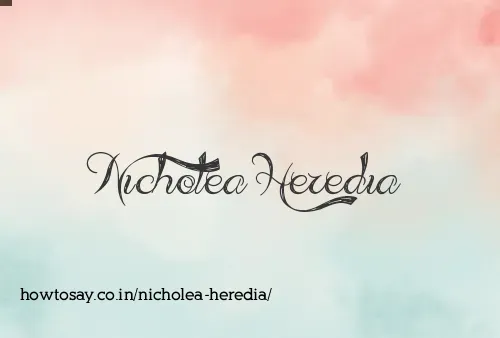 Nicholea Heredia