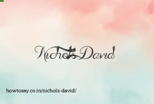 Nichols David