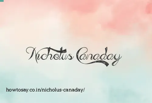 Nicholus Canaday