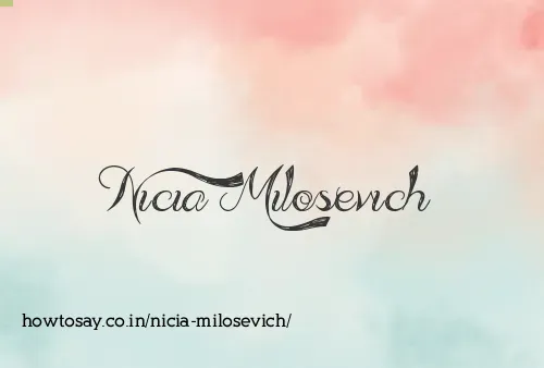 Nicia Milosevich