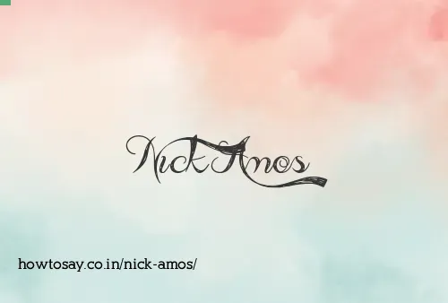 Nick Amos
