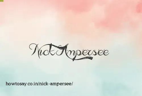 Nick Ampersee