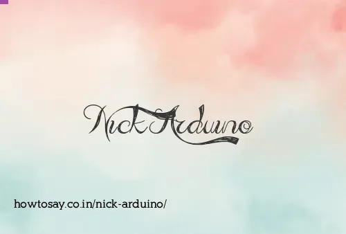 Nick Arduino