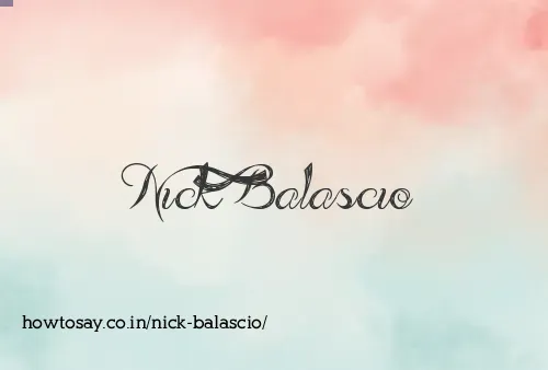 Nick Balascio