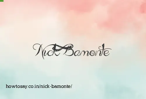 Nick Bamonte
