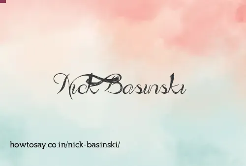 Nick Basinski