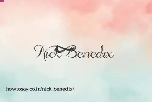 Nick Benedix