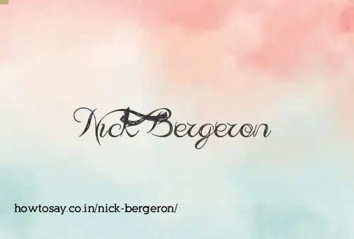 Nick Bergeron