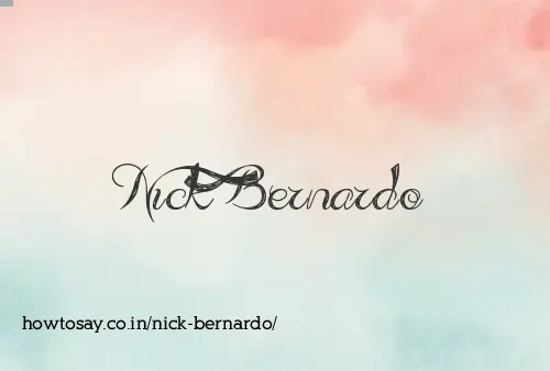 Nick Bernardo