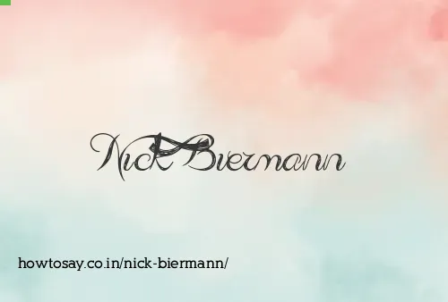 Nick Biermann