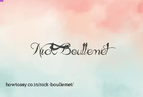 Nick Boullemet