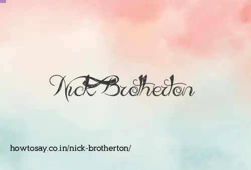 Nick Brotherton