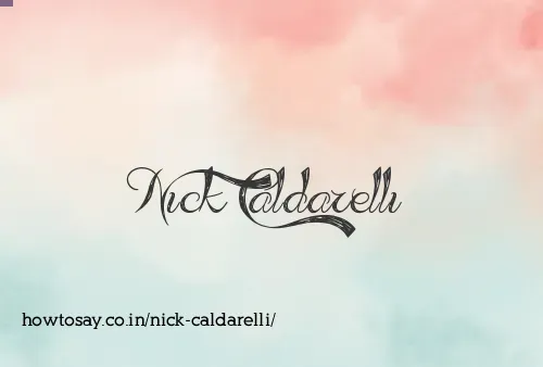 Nick Caldarelli