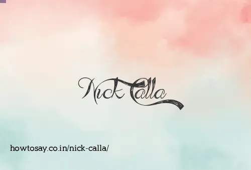 Nick Calla