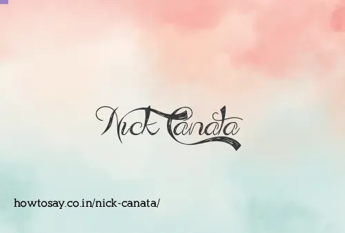 Nick Canata