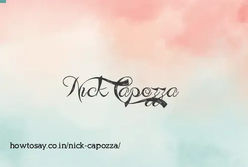 Nick Capozza