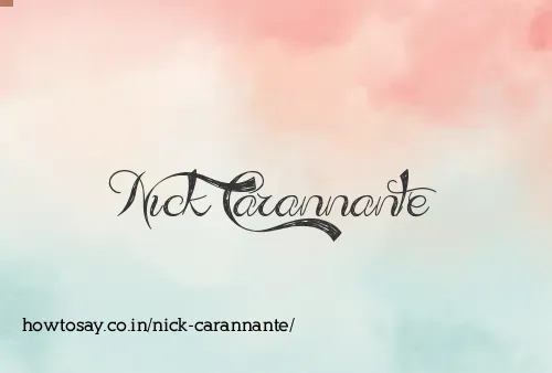 Nick Carannante