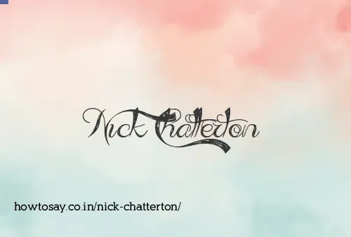 Nick Chatterton