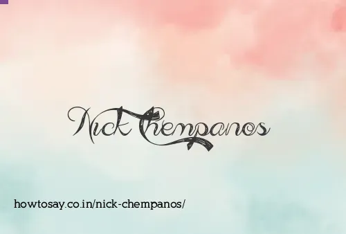 Nick Chempanos