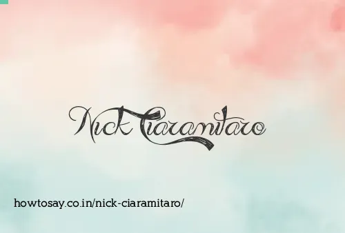 Nick Ciaramitaro