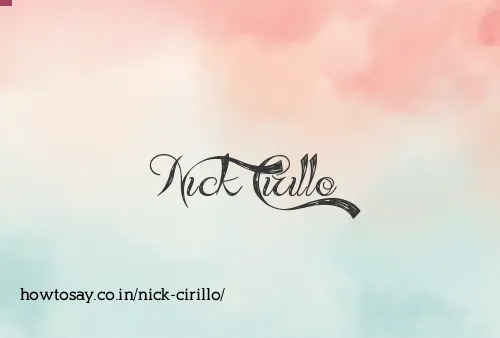 Nick Cirillo