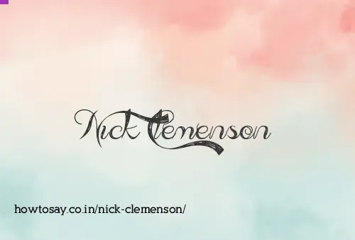 Nick Clemenson