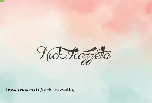 Nick Frazzetta