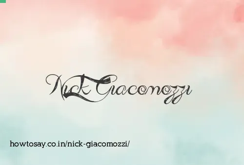 Nick Giacomozzi