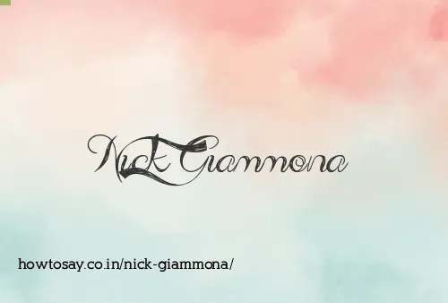 Nick Giammona