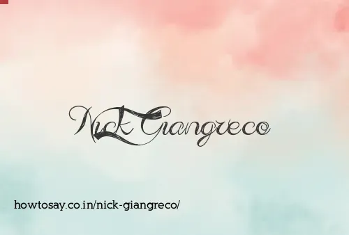 Nick Giangreco