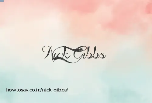 Nick Gibbs