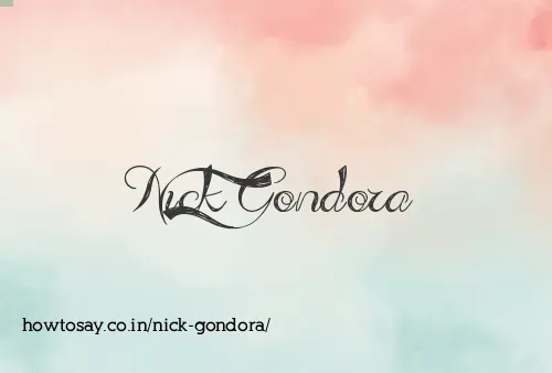Nick Gondora
