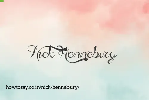 Nick Hennebury