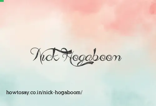 Nick Hogaboom