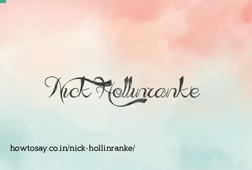 Nick Hollinranke