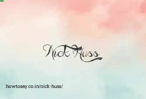 Nick Huss