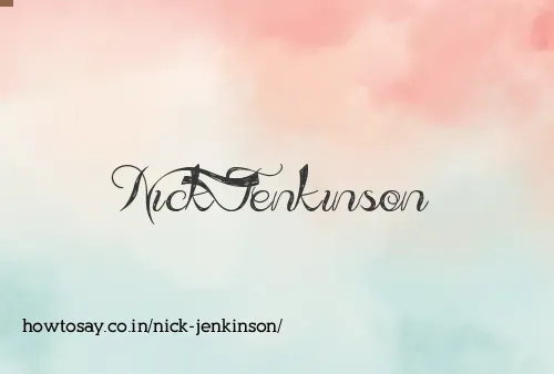 Nick Jenkinson