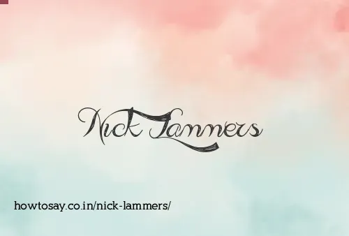 Nick Lammers