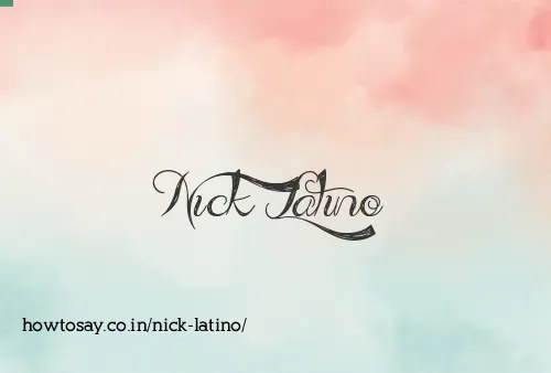 Nick Latino