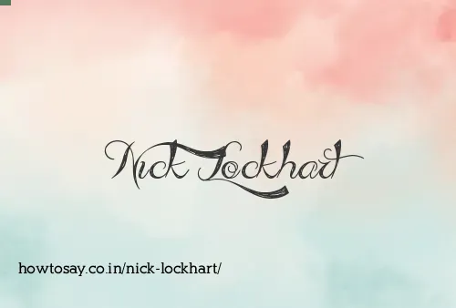 Nick Lockhart