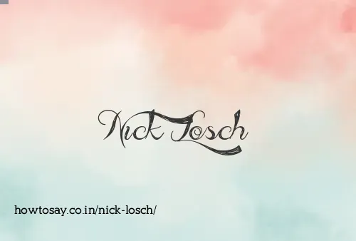Nick Losch