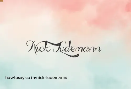 Nick Ludemann