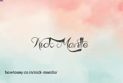 Nick Mantlo