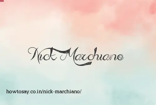 Nick Marchiano